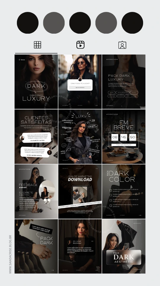 Pack Feed Minimalista 43 1080 x 1350 41 Templates