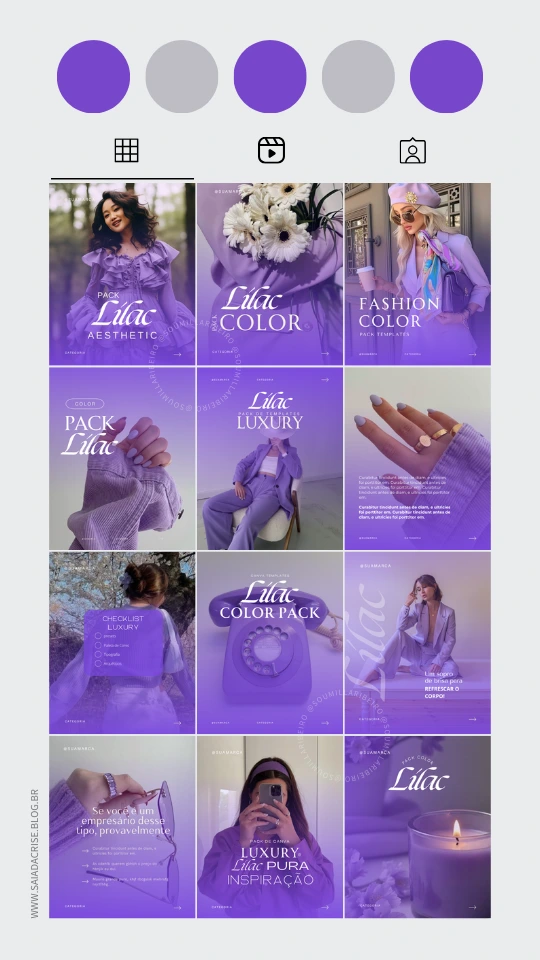 Pack Lilac Pack Creator Minimalista 2
