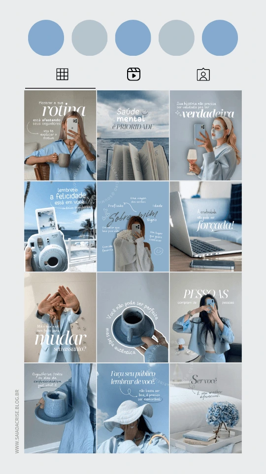 Pack 1 Azul Visual Creator