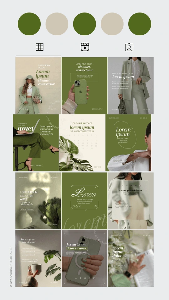 Pack 23 Aesthetic Oliva Visual Creator