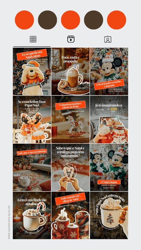 SP Pack Feed Minimalista 47 Pack Christmas