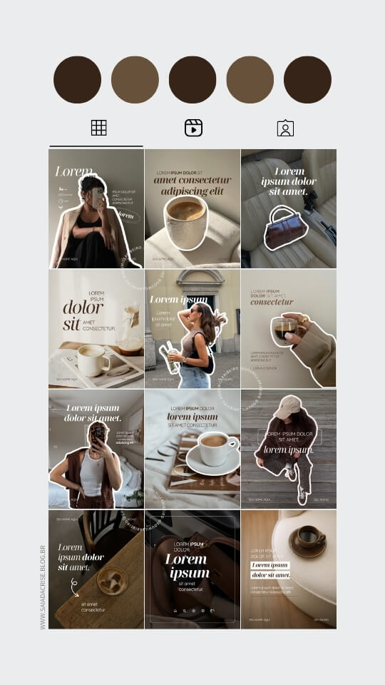 Mockup Pack Brown Minimal Authentique Creator