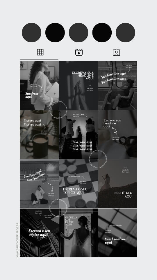 Mockup Pack Noir Authentique Creator Pack