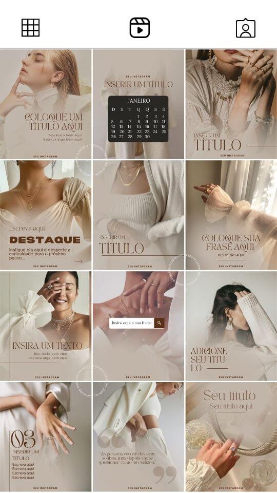 Feed 09 _ Pack Creator Minimalista 2