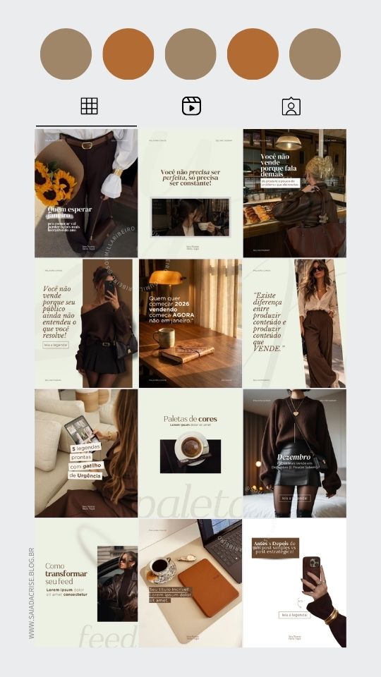 Pack 25 Pack Inspo Brown Visual Creator SP SDC